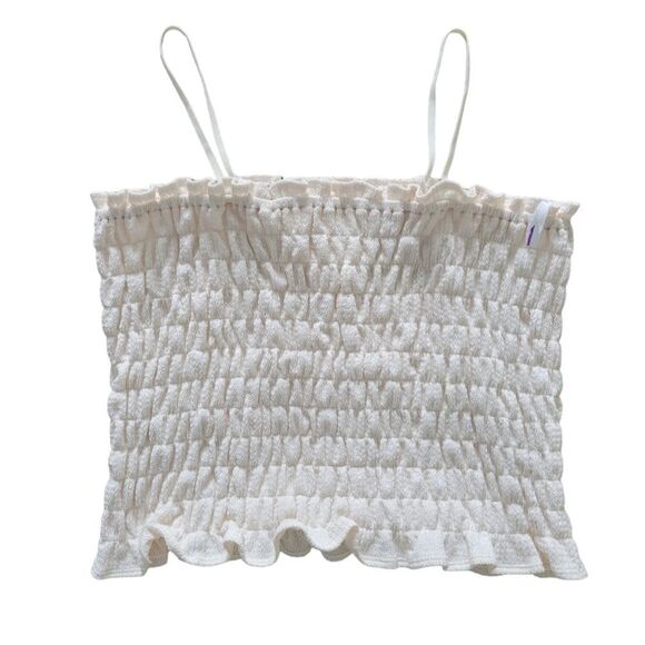 Treasure & Bond Tops - Treasure and Bond Smocked Camisole NWOT